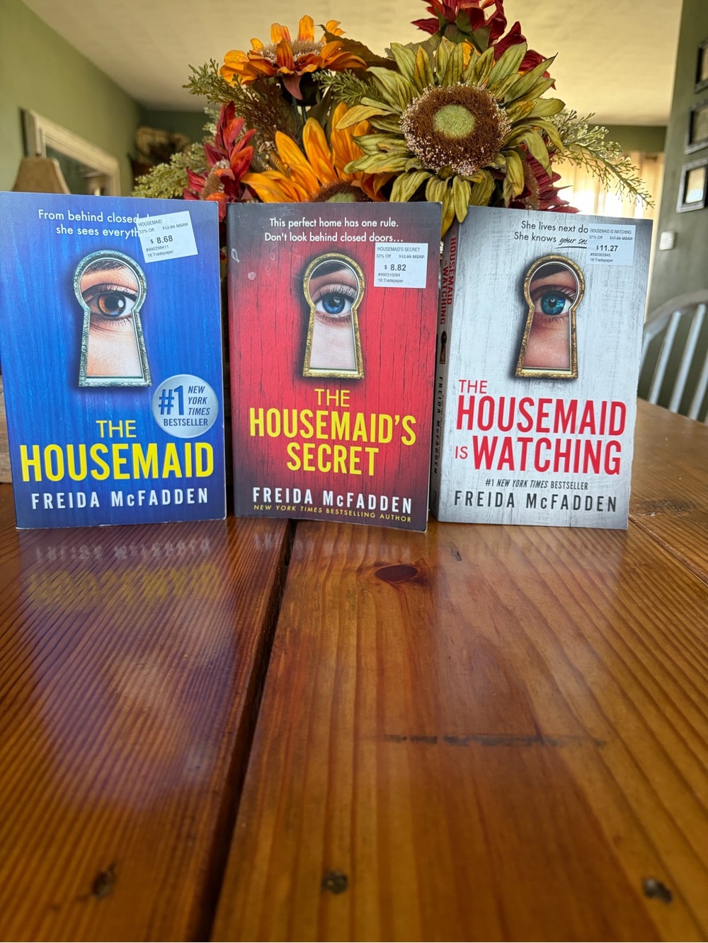The Housemaid Trilogy - Blue, Red, White Editions